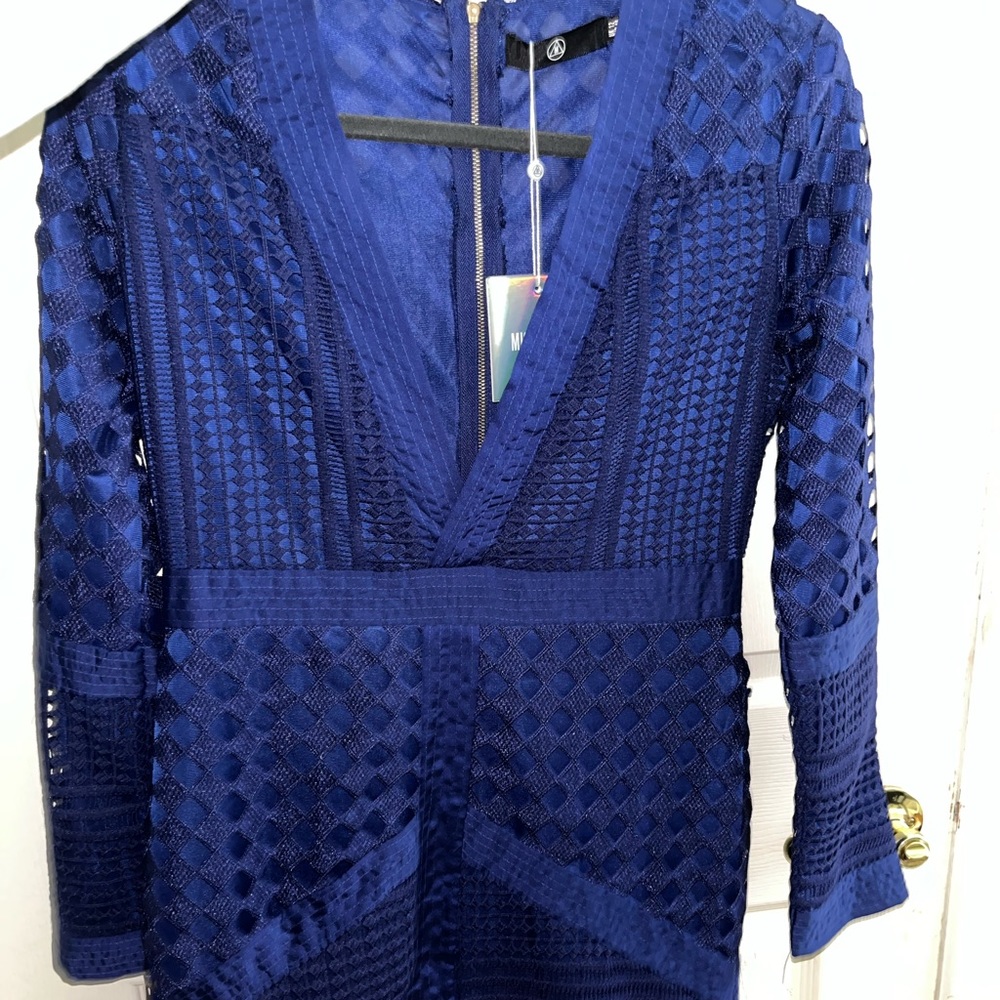 Royal Blue Missguided Party Dress